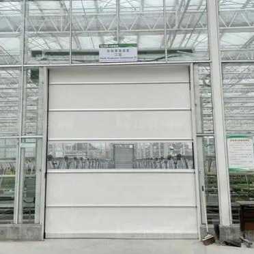 Puertas enrollables para invernaderos